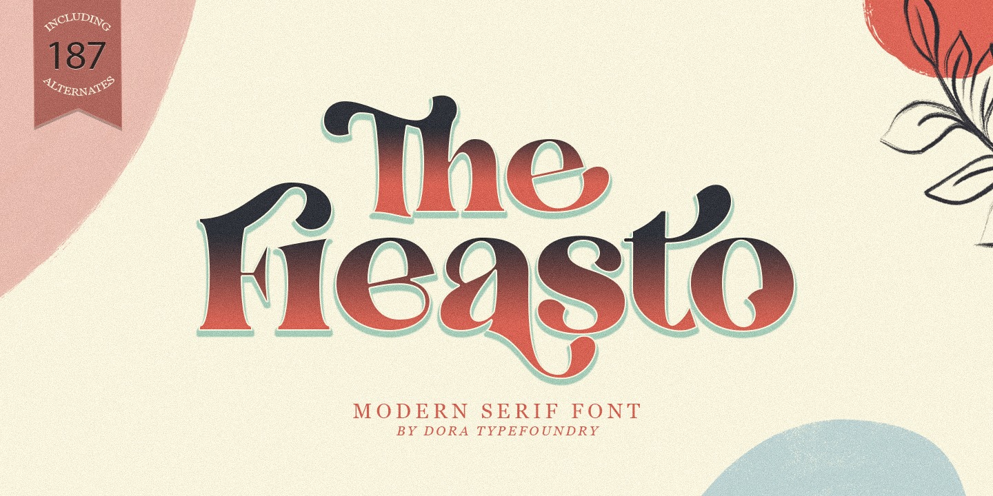 Пример шрифта Fieasto #1